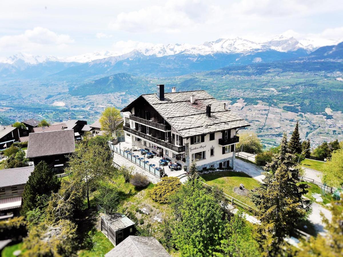 Hostellerie D'Orzival Vercorin Exteriör bild