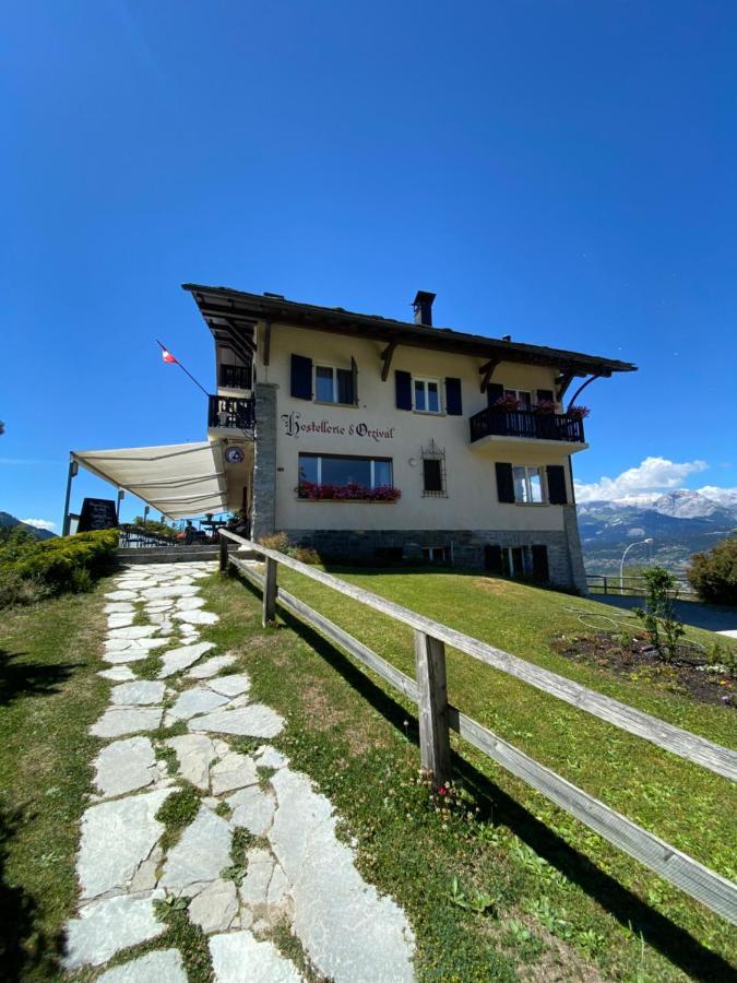 Hostellerie D'Orzival Vercorin Exteriör bild