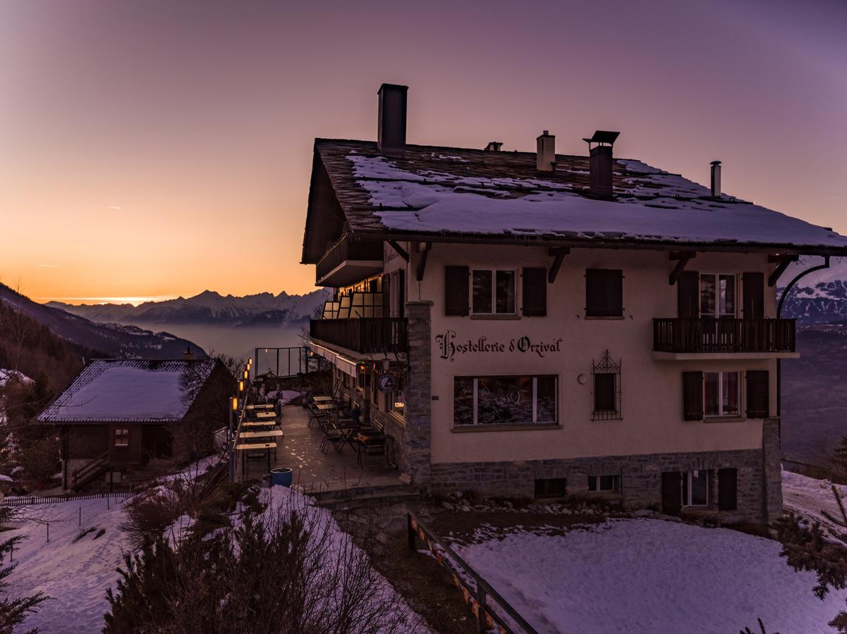 Hostellerie D'Orzival Vercorin Exteriör bild