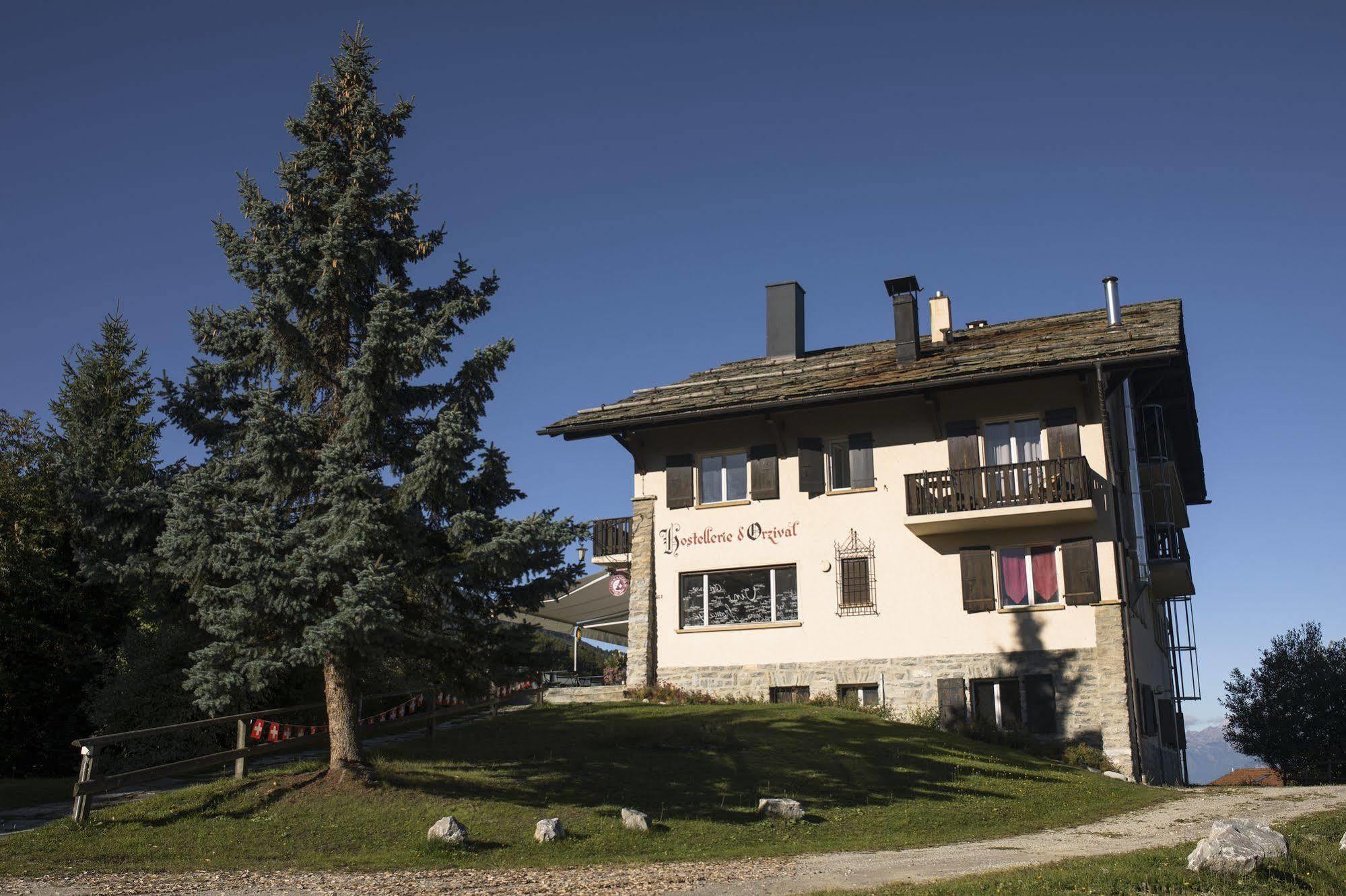 Hostellerie D'Orzival Vercorin Exteriör bild