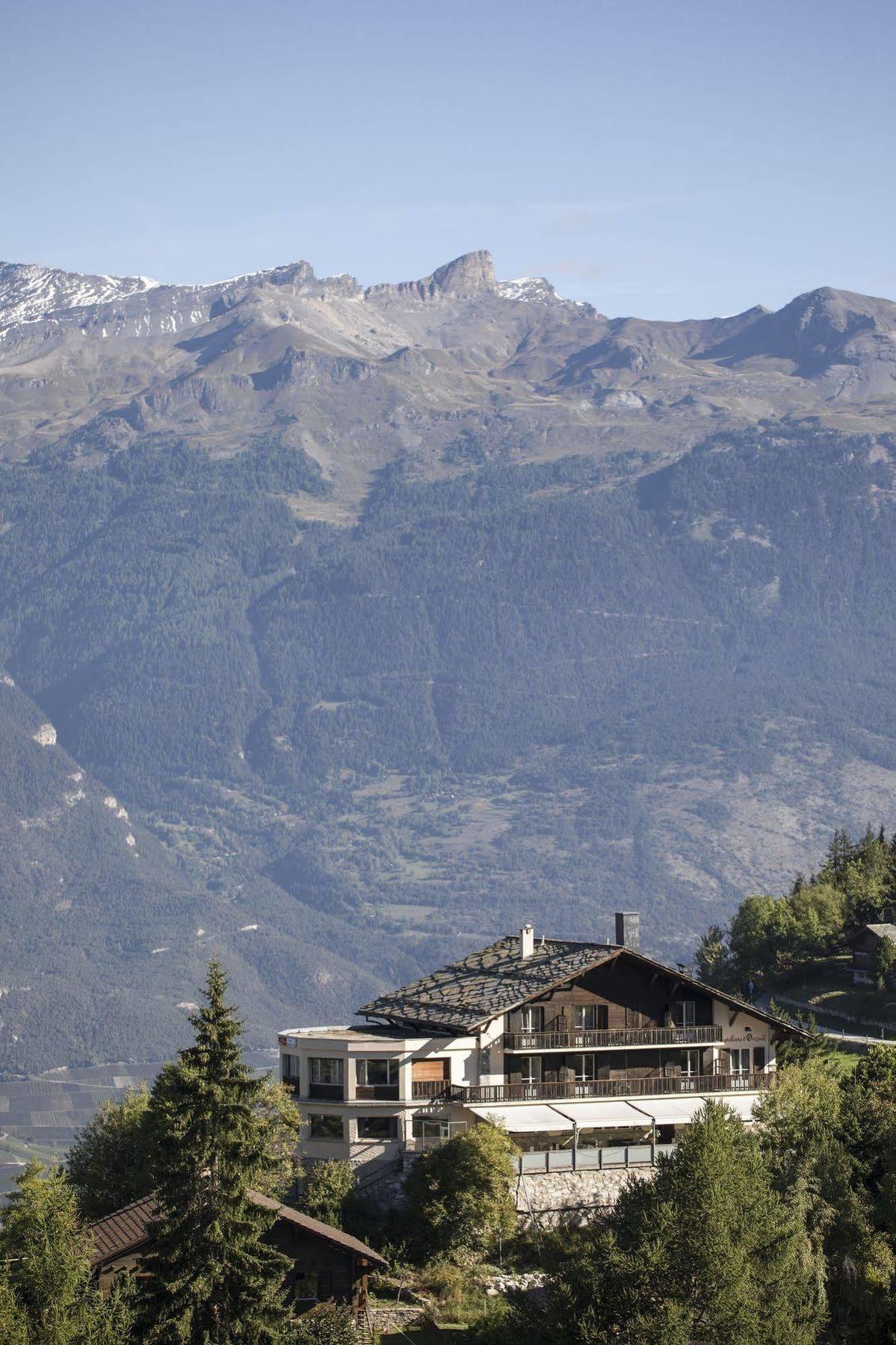 Hostellerie D'Orzival Vercorin Exteriör bild